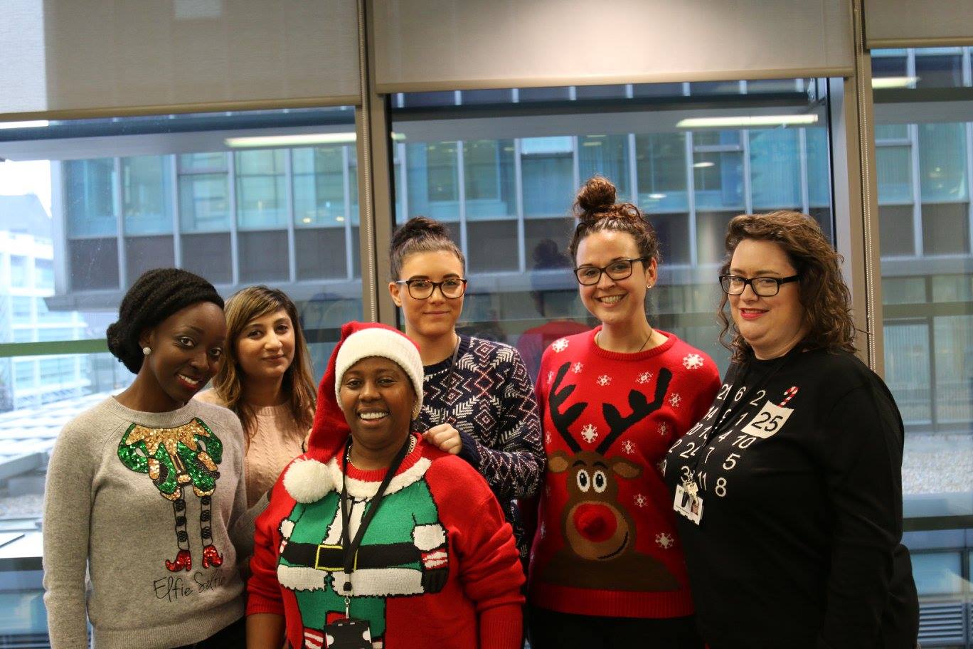 Christmas Jumper Day in London